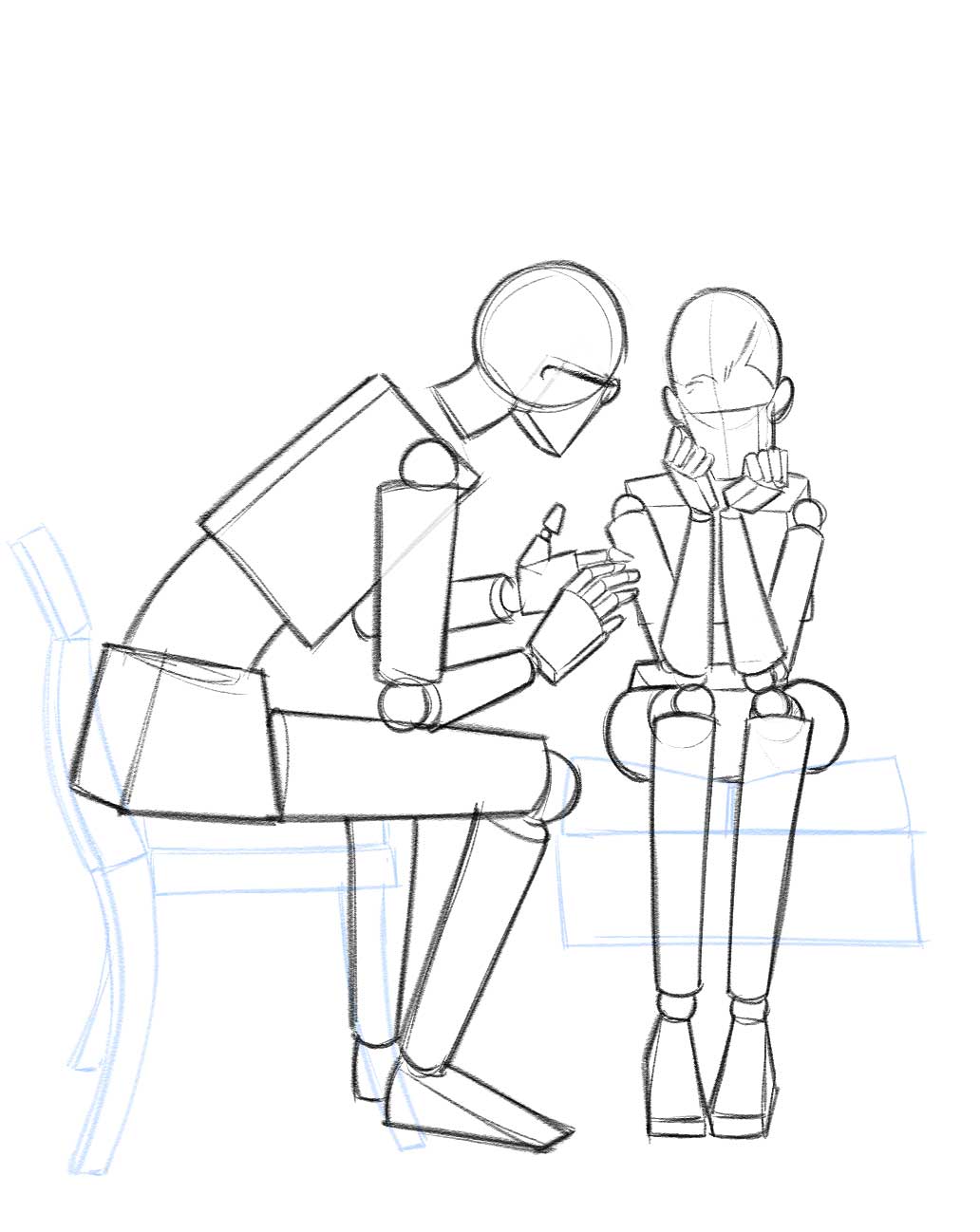Tutorial ۰•○ Learn to draw 3 types of poses!○•۰ #5 Perspective - part 1
